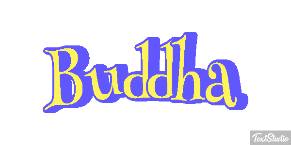 Buddha Text effect