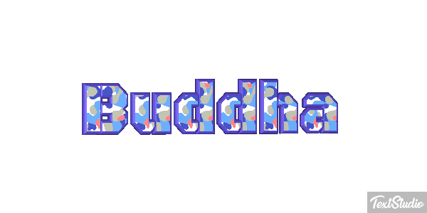 Buddha Text effect