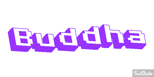 Buddha Text effect
