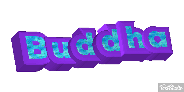 Buddha Text effect