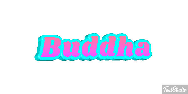 Buddha Text effect