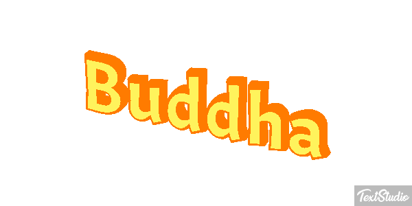Buddha Text effect