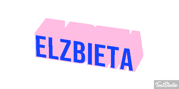 Elżbieta テキスト効果