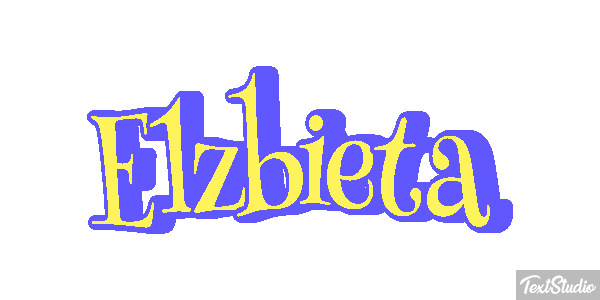 Elżbieta テキスト効果