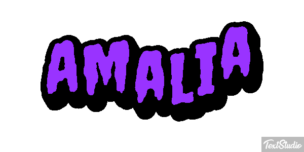 Amália Text effect