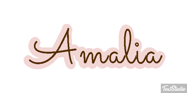 Amália Text effect