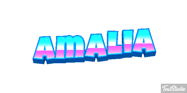 Amália Text effect