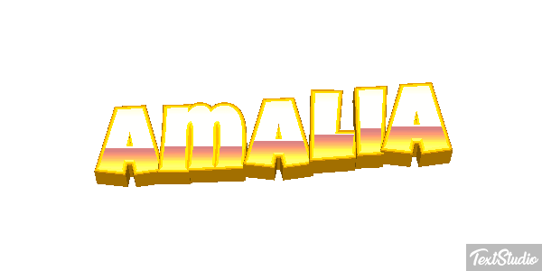 Amália Text effect