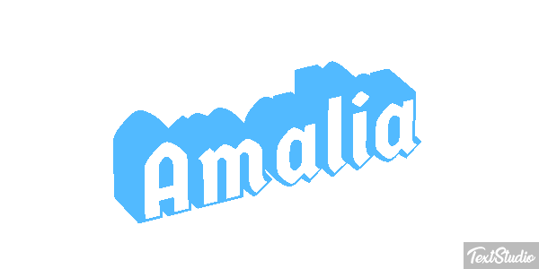 Amália Text effect
