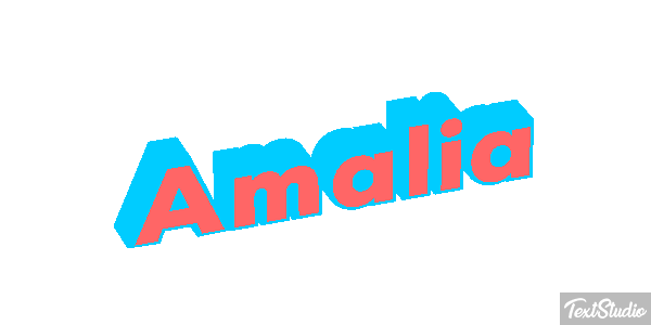 Amália Text effect