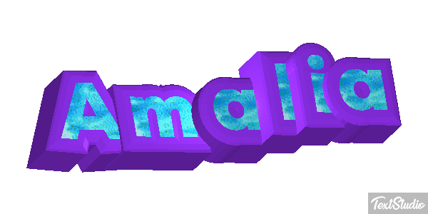 Amália Text effect
