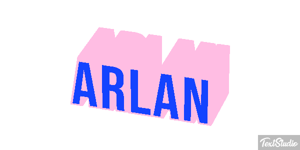 Arlan Text effect