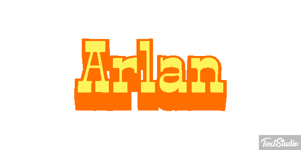 Arlan Text effect