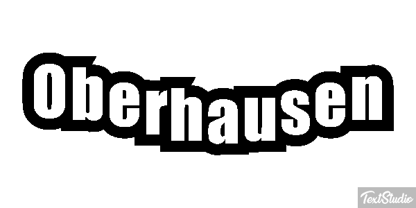 Oberhausen Texteffekt
