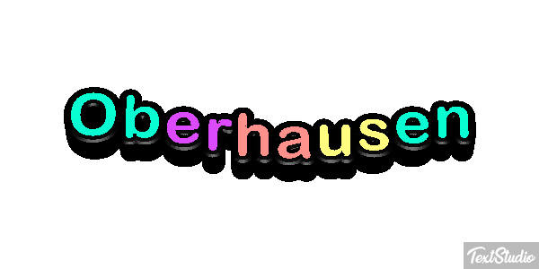 Oberhausen Texteffekt