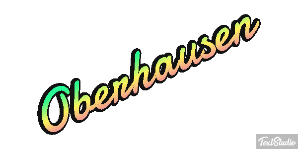 Oberhausen Texteffekt