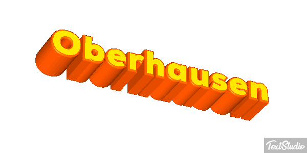 Oberhausen Texteffekt