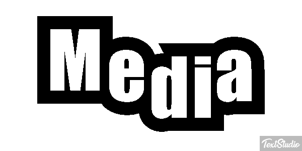 Media Text effect