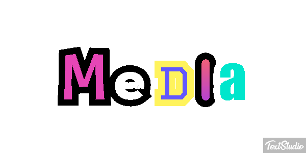 Media Text effect