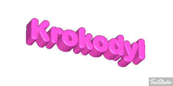 Krokodyl Efekt tekstowy