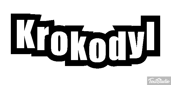 Krokodyl Efekt tekstowy