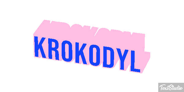 Krokodyl Efekt tekstowy
