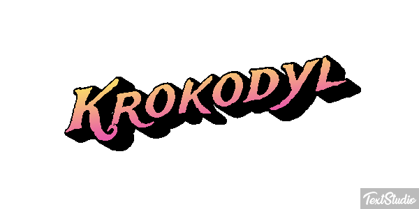 Krokodyl Efekt tekstowy