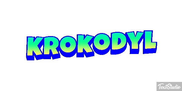 Krokodyl Efekt tekstowy