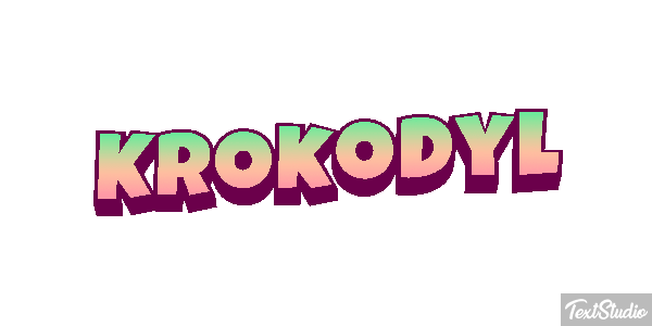 Krokodyl Efekt tekstowy