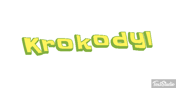 Krokodyl Efekt tekstowy