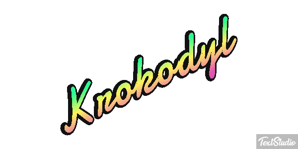 Krokodyl Efekt tekstowy