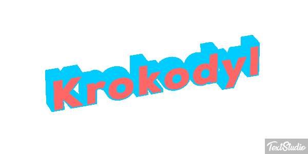 Krokodyl Efekt tekstowy
