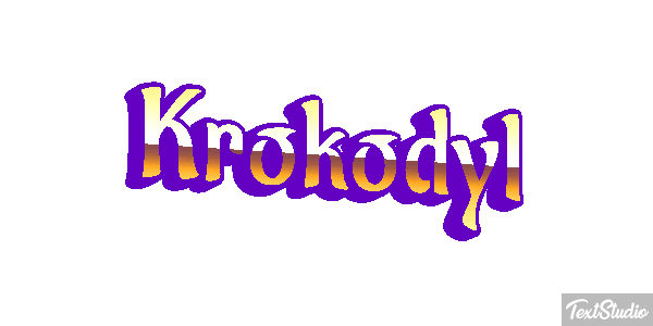 Krokodyl Efekt tekstowy