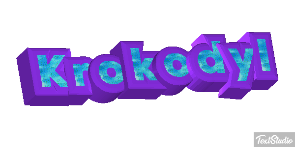 Krokodyl Efekt tekstowy
