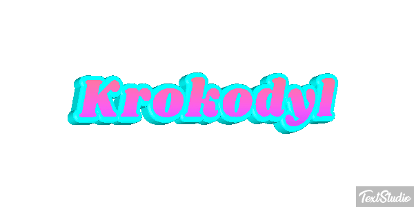 Krokodyl Efekt tekstowy