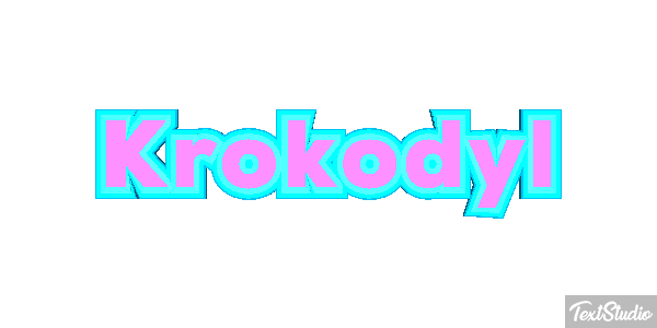Krokodyl Efekt tekstowy
