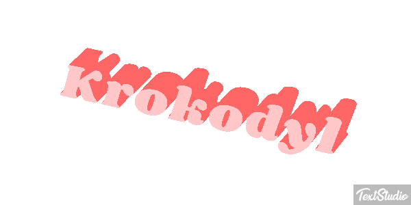 Krokodyl Efekt tekstowy