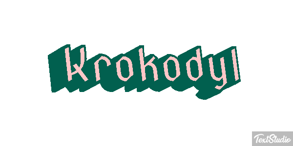 Krokodyl Efekt tekstowy