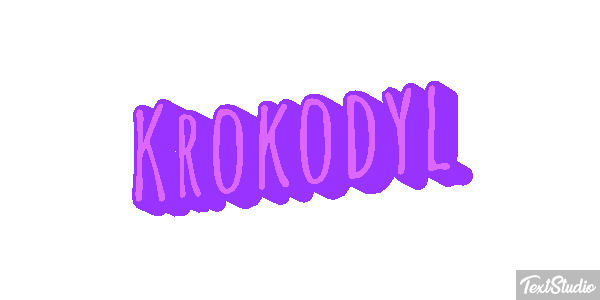 Krokodyl Efekt tekstowy