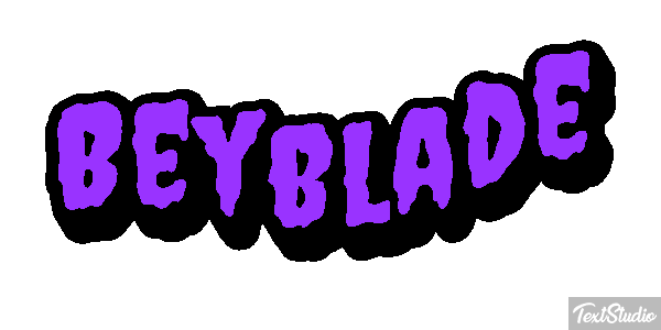 Beyblade Text effect