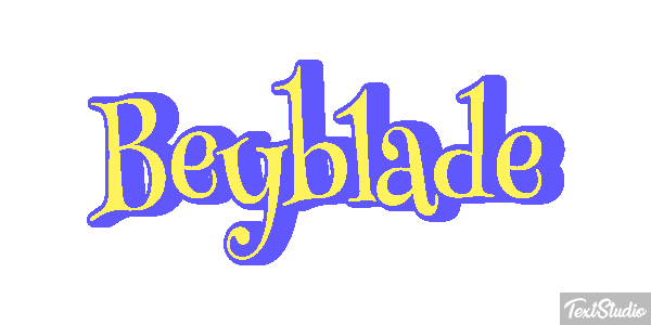 Beyblade Text effect