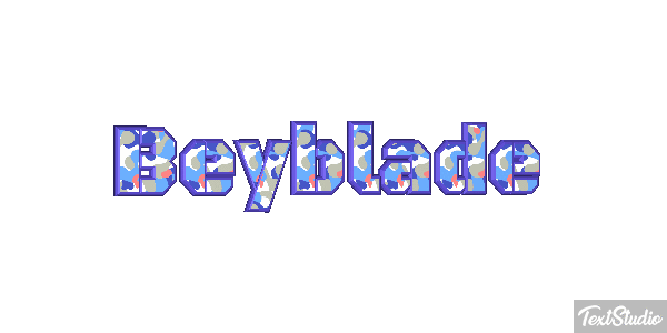 Beyblade Text effect