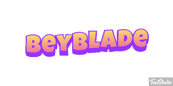 Beyblade Text effect