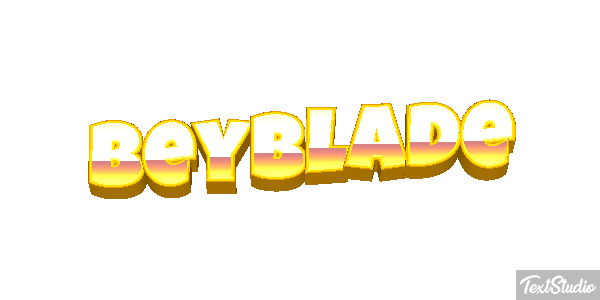 Beyblade Text effect