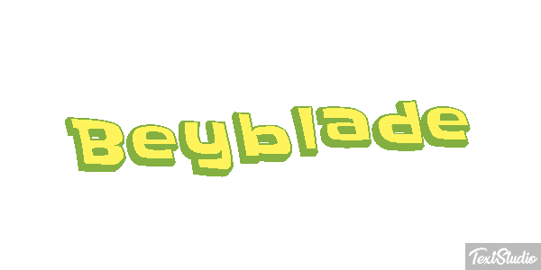Beyblade Text effect