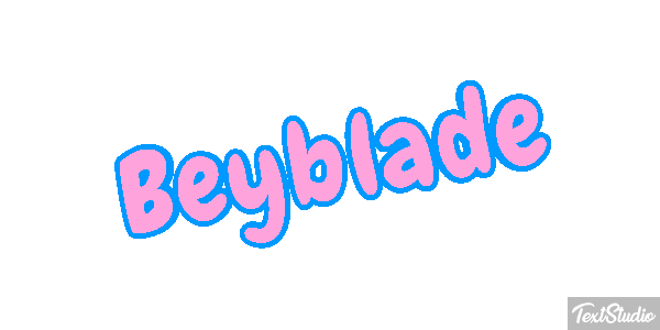 Beyblade Text effect