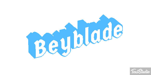 Beyblade Text effect