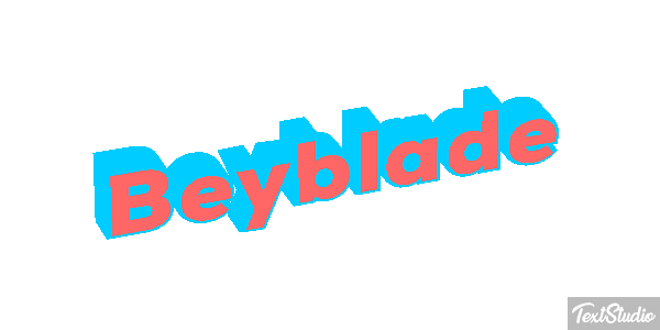 Beyblade Text effect