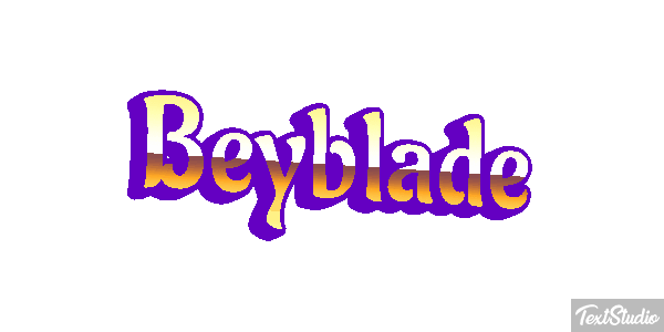Beyblade Text effect