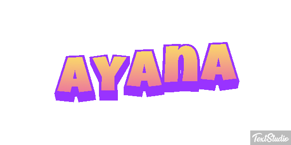 Ayana Text effect